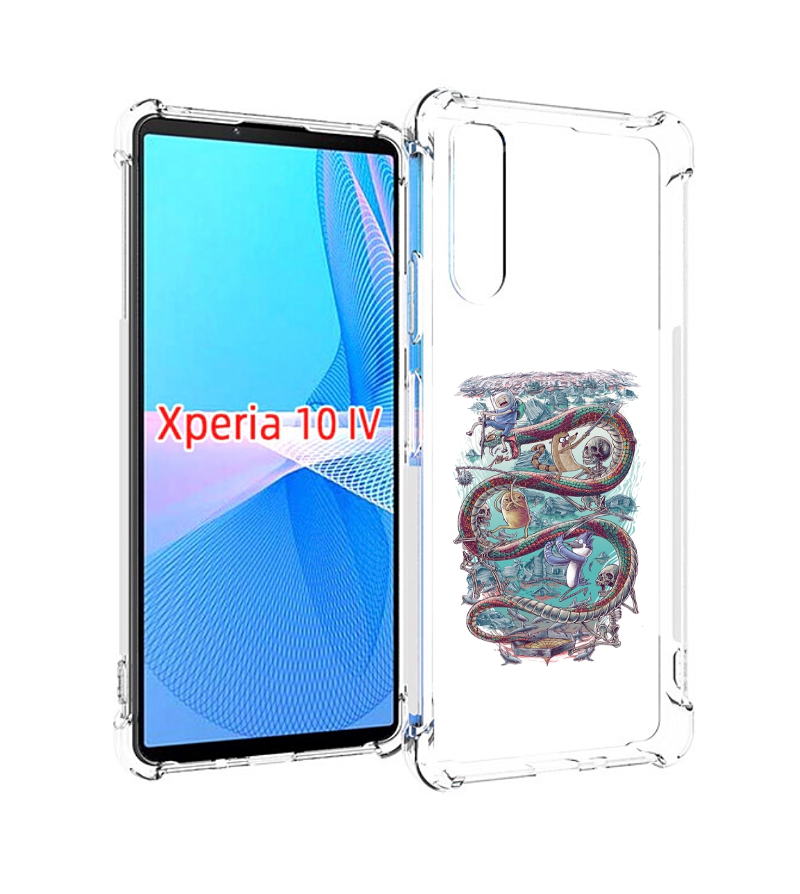 Чехол MyPads время приключений страшилка для Sony Xperia 10 IV (10-4), Прозрачный, Tocco
Чехол MyPads время приключений страшилка для Sony Xperia 10 IV (10-4), Прозрачный, Tocco