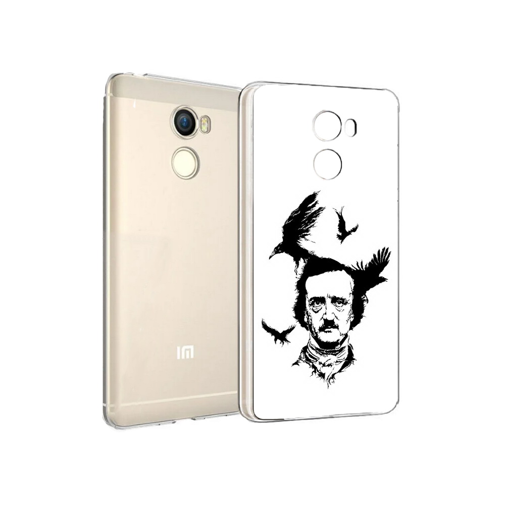 Чехол MyPads Tocco для Xiaomi Redmi 4 Эдгар Аллан черно белый (PT47306.287.204), Прозрачный, Tocco
Чехол MyPads Tocco для Xiaomi Redmi 4 Эдгар Аллан черно белый (PT47306.287.204), Прозрачный, Tocco