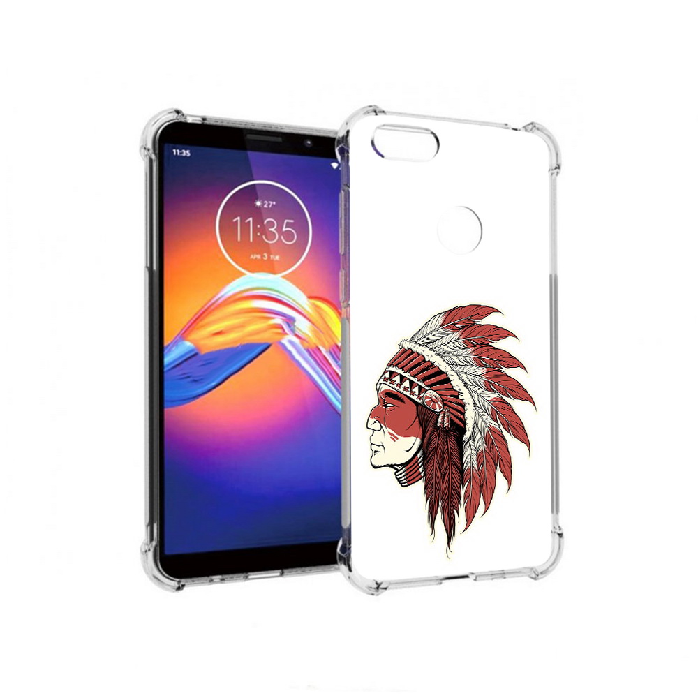 Чехол MyPads Tocco для Motorola Moto E6 красный индеец (PT227058.343.411), Прозрачный, Tocco
Чехол MyPads Tocco для Motorola Moto E6 красный индеец (PT227058.343.411), Прозрачный, Tocco