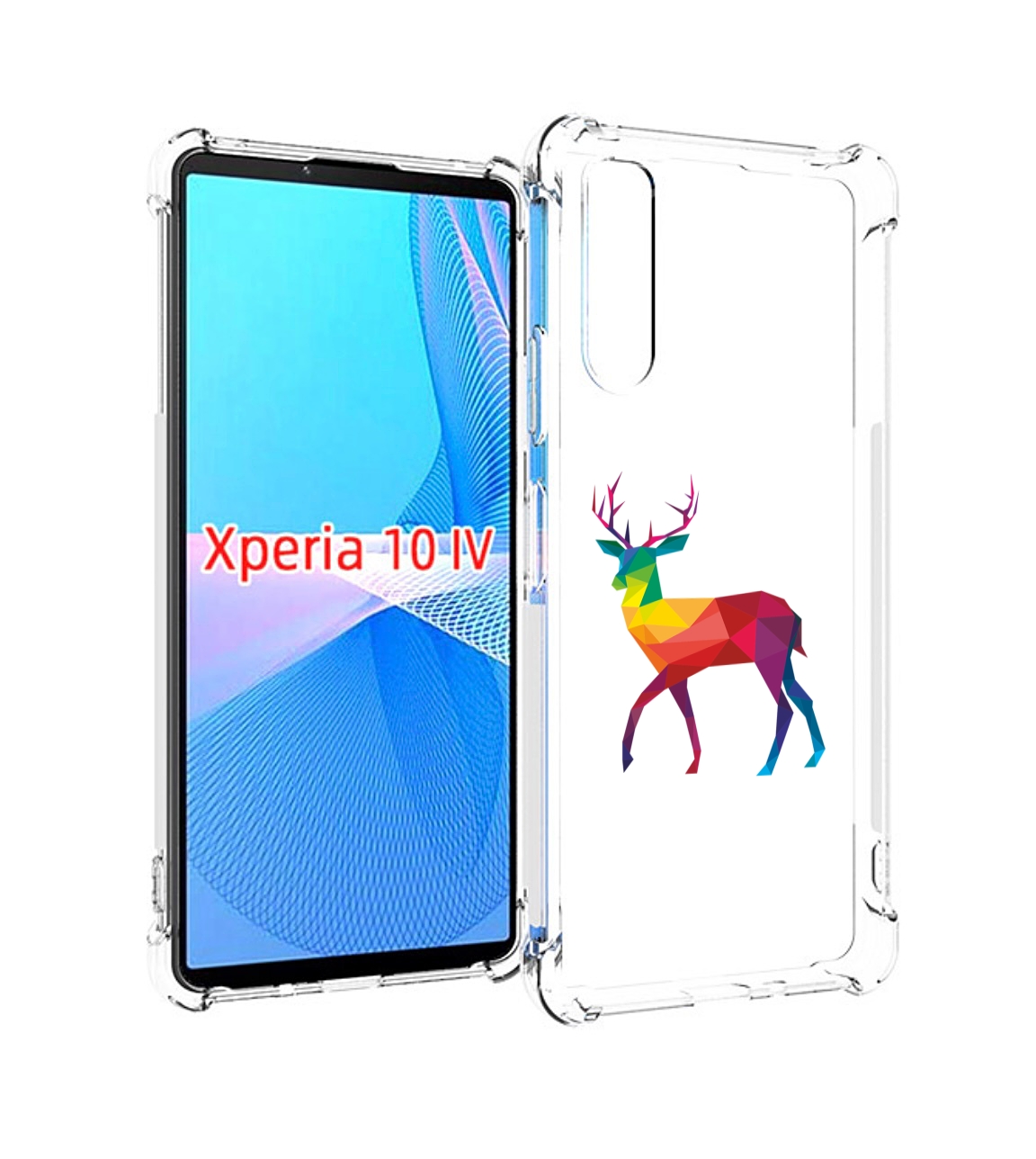 Чехол MyPads геометрический олень для Sony Xperia 10 IV (10-4), Прозрачный, Tocco
Чехол MyPads геометрический олень для Sony Xperia 10 IV (10-4), Прозрачный, Tocco