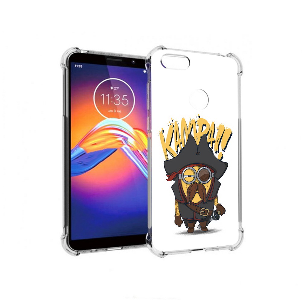 Чехол MyPads Tocco для Motorola Moto E6 миньон пират (PT227058.343.476), Прозрачный, Tocco
Чехол MyPads Tocco для Motorola Moto E6 миньон пират (PT227058.343.476), Прозрачный, Tocco