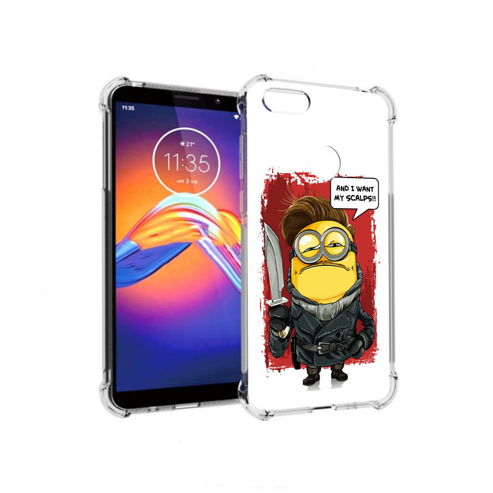 Чехол MyPads Tocco для Motorola Moto E6 миньон убийца (PT227058.343.477), Прозрачный, Tocco
Чехол MyPads Tocco для Motorola Moto E6 миньон убийца (PT227058.343.477), Прозрачный, Tocco