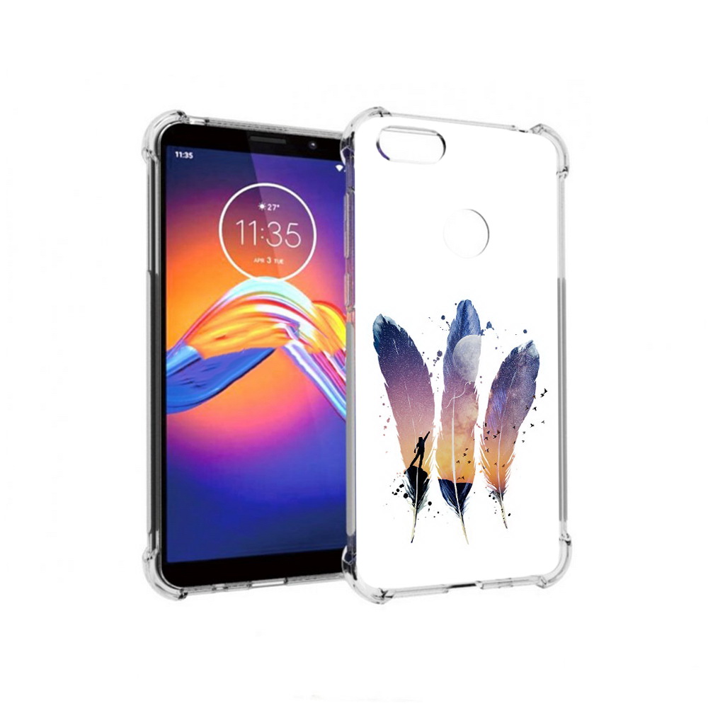 Чехол MyPads Tocco для Motorola Moto E6 небесные перья (PT227058.343.519), Прозрачный, Tocco
Чехол MyPads Tocco для Motorola Moto E6 небесные перья (PT227058.343.519), Прозрачный, Tocco