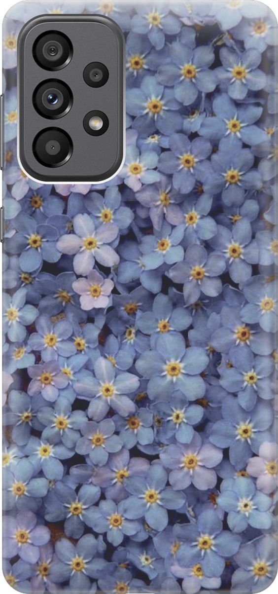 Силиконовый чехол на Samsung Galaxy A73 5G с принтом "Голубые фиалки", Желтый;синий, 10564
Силиконовый чехол на Samsung Galaxy A73 5G с принтом "Голубые фиалки", Желтый;синий, 10564