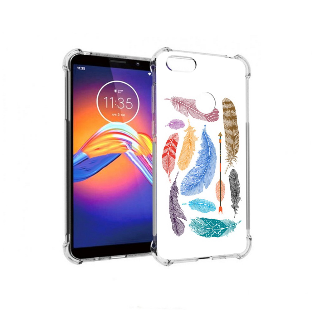 Чехол MyPads Tocco для Motorola Moto E6 разноцветные перья (PT227058.343.572), Прозрачный, Tocco
Чехол MyPads Tocco для Motorola Moto E6 разноцветные перья (PT227058.343.572), Прозрачный, Tocco