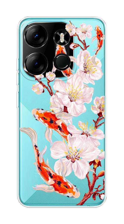 Чехол на Tecno Spark Go 2023/Pop 7 Pro "Карпы и сакура", Оранжевый;розовый;бежевый;прозрачный, 303150-1
Чехол на Tecno Spark Go 2023/Pop 7 Pro "Карпы и сакура", Оранжевый;розовый;бежевый;прозрачный, 303150-1