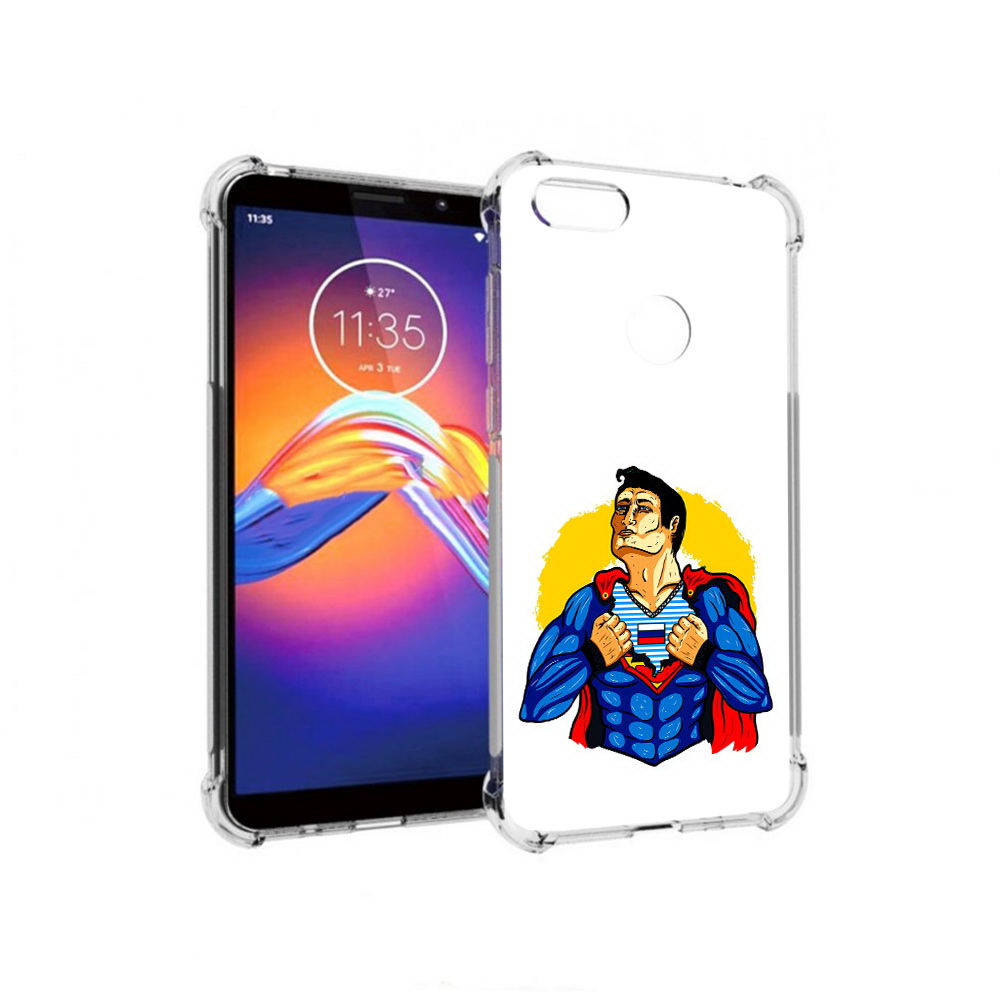 Чехол MyPads Tocco для Motorola Moto E6 русский супермен (PT227058.343.591), Прозрачный, Tocco
Чехол MyPads Tocco для Motorola Moto E6 русский супермен (PT227058.343.591), Прозрачный, Tocco