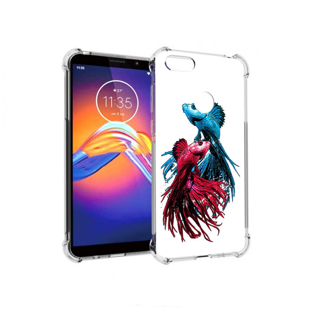 Чехол MyPads Tocco для Motorola Moto E6 рыбы петушки (PT227058.343.592), Прозрачный, Tocco
Чехол MyPads Tocco для Motorola Moto E6 рыбы петушки (PT227058.343.592), Прозрачный, Tocco