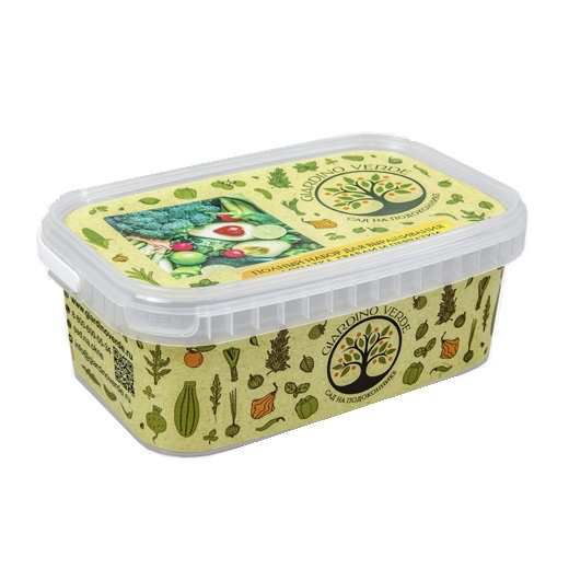 Набор для выращивания Giardino Verde Maxi 5511 рукола, петрушка, салат, Руккола + салат + петрушка
Набор для выращивания Giardino Verde Maxi 5511 рукола, петрушка, салат, Руккола + салат + петрушка
