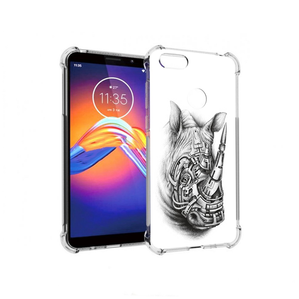 Чехол MyPads Tocco для Motorola Moto E6 стальной носорог (PT227058.343.620), Прозрачный, Tocco
Чехол MyPads Tocco для Motorola Moto E6 стальной носорог (PT227058.343.620), Прозрачный, Tocco