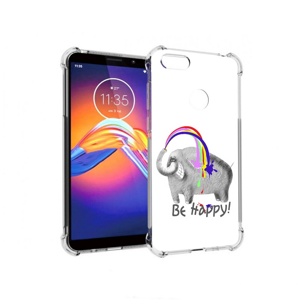 Чехол MyPads Tocco для Motorola Moto E6 счастливый слон (PT227058.343.632), Прозрачный, Tocco
Чехол MyPads Tocco для Motorola Moto E6 счастливый слон (PT227058.343.632), Прозрачный, Tocco