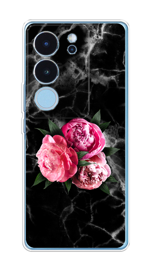Чехол на Vivo V29 5G "Букет на черном мраморе", Черный;серый;розовый;зеленый;белый, 269350-1
Чехол на Vivo V29 5G "Букет на черном мраморе", Черный;серый;розовый;зеленый;белый, 269350-1