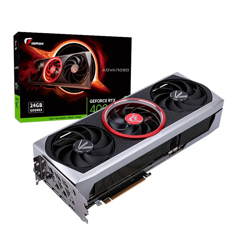 Видеокарта Colorful NVIDIA GeForce RTX 4090 iGame Advanced OC-V (iGame Advanced OC-V), GeForce RTX 4090 iGame Advanced OC-V
Видеокарта Colorful NVIDIA GeForce RTX 4090 iGame Advanced OC-V (iGame Advanced OC-V), GeForce RTX 4090 iGame Advanced OC-V