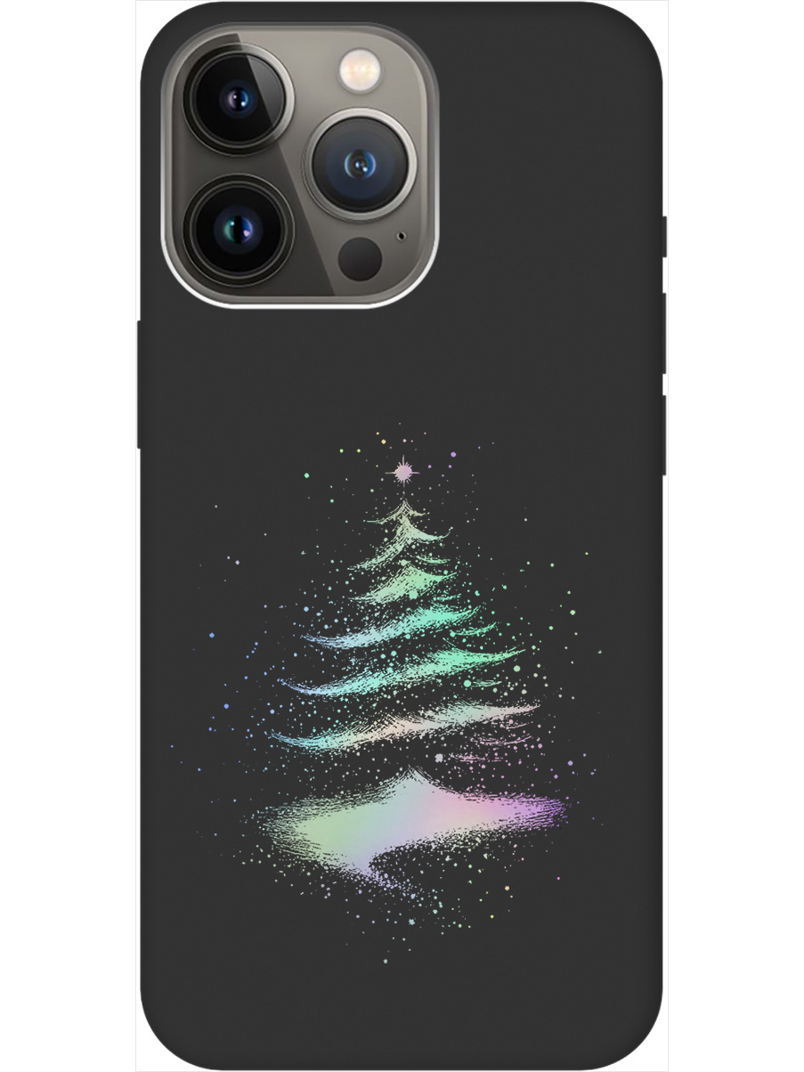 Силиконовый чехол на Apple iPhone 13 Pro с принтом "Елочка" матовый черный, Черный;серебристый, 732241041
Силиконовый чехол на Apple iPhone 13 Pro с принтом "Елочка" матовый черный, Черный;серебристый, 732241041