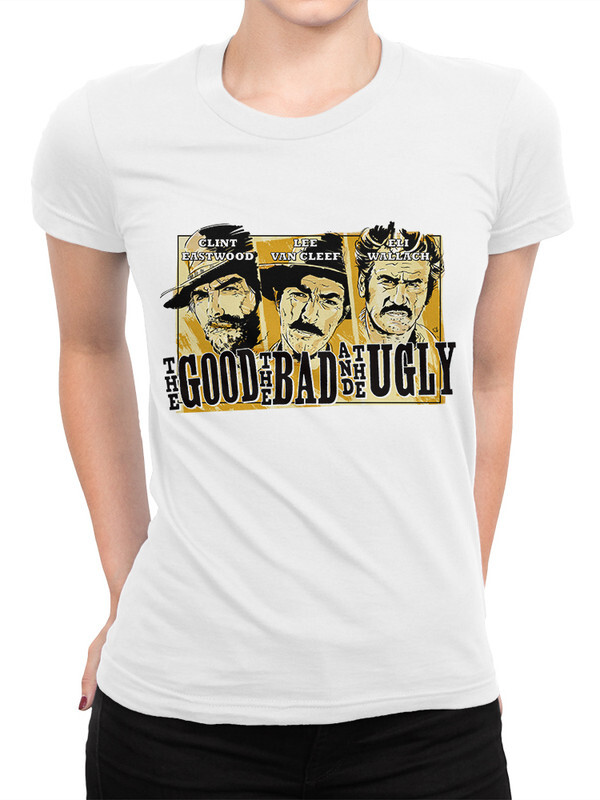 Футболка женская Dream Shirts Хороший Плохой Злой белая L, Хороший Плохой Злой
Футболка женская Dream Shirts Хороший Плохой Злой белая L, Хороший Плохой Злой