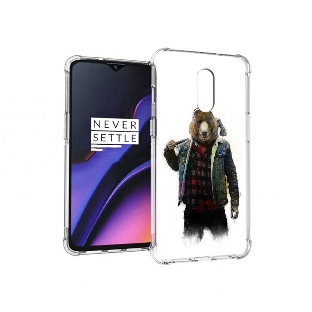 Чехол MyPads Tocco для OnePlus 7 медведь с топором (PT227043.140.469), Прозрачный, Tocco
Чехол MyPads Tocco для OnePlus 7 медведь с топором (PT227043.140.469), Прозрачный, Tocco