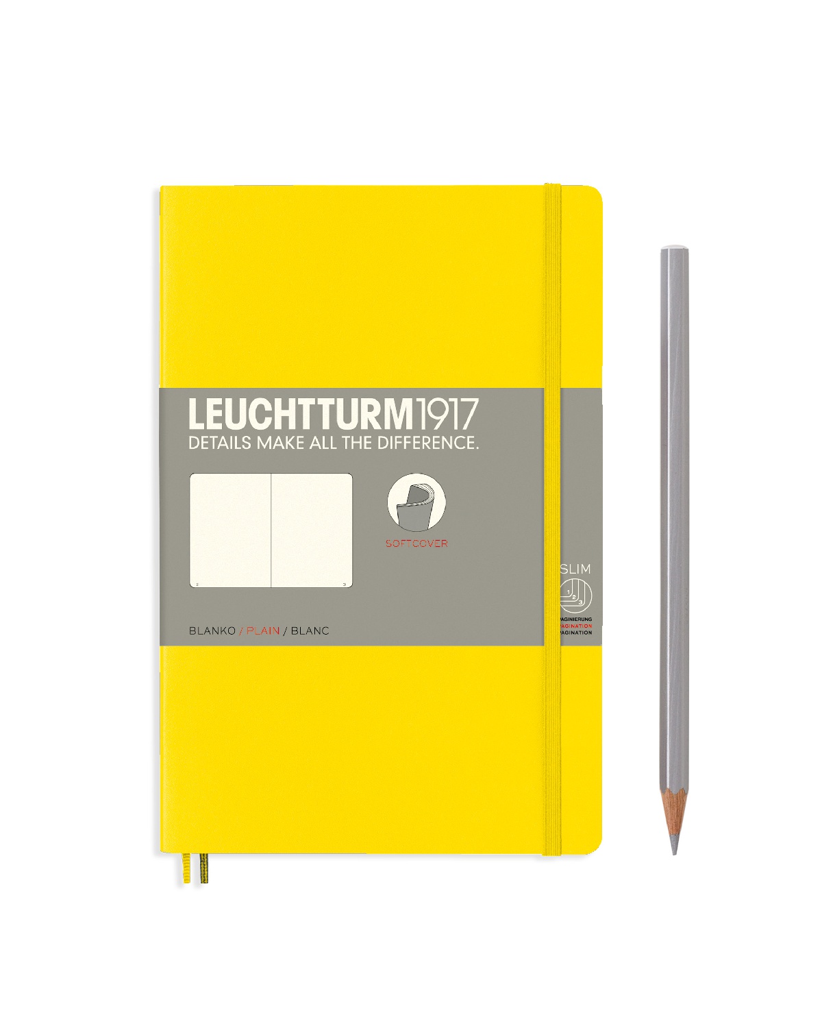 Блокнот Leuchtturm Paperback В6+ (нелинованный) 61 лист лимонный мягкая обложка, Softcover Paperback
Блокнот Leuchtturm Paperback В6+ (нелинованный) 61 лист лимонный мягкая обложка, Softcover Paperback