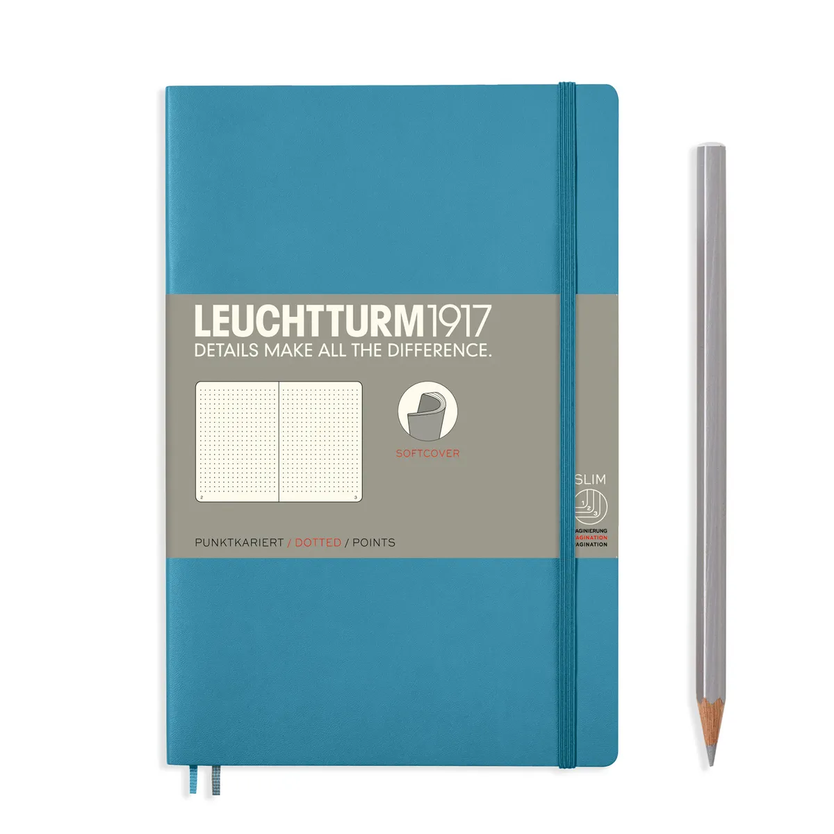 Блокнот Leuchtturm Paperback В6+ (в точку) 61 лист нордический синий мягкая обложка, Softcover Paperback
Блокнот Leuchtturm Paperback В6+ (в точку) 61 лист нордический синий мягкая обложка, Softcover Paperback