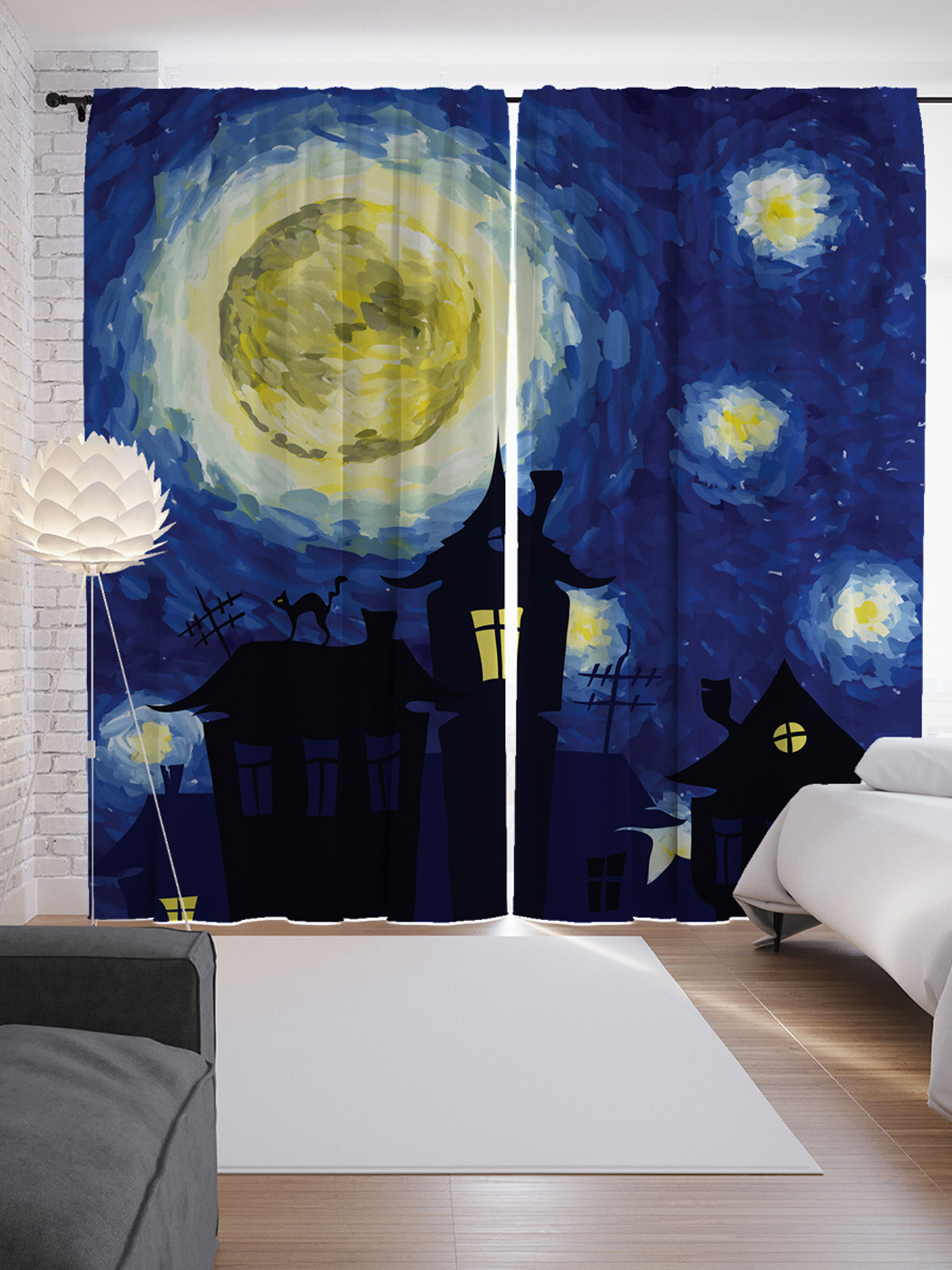 Шторы JoyArty с фотопечатью "Ночная сказка" из сатена, 290х265 см, Ночная сказка
Шторы JoyArty с фотопечатью "Ночная сказка" из сатена, 290х265 см, Ночная сказка
