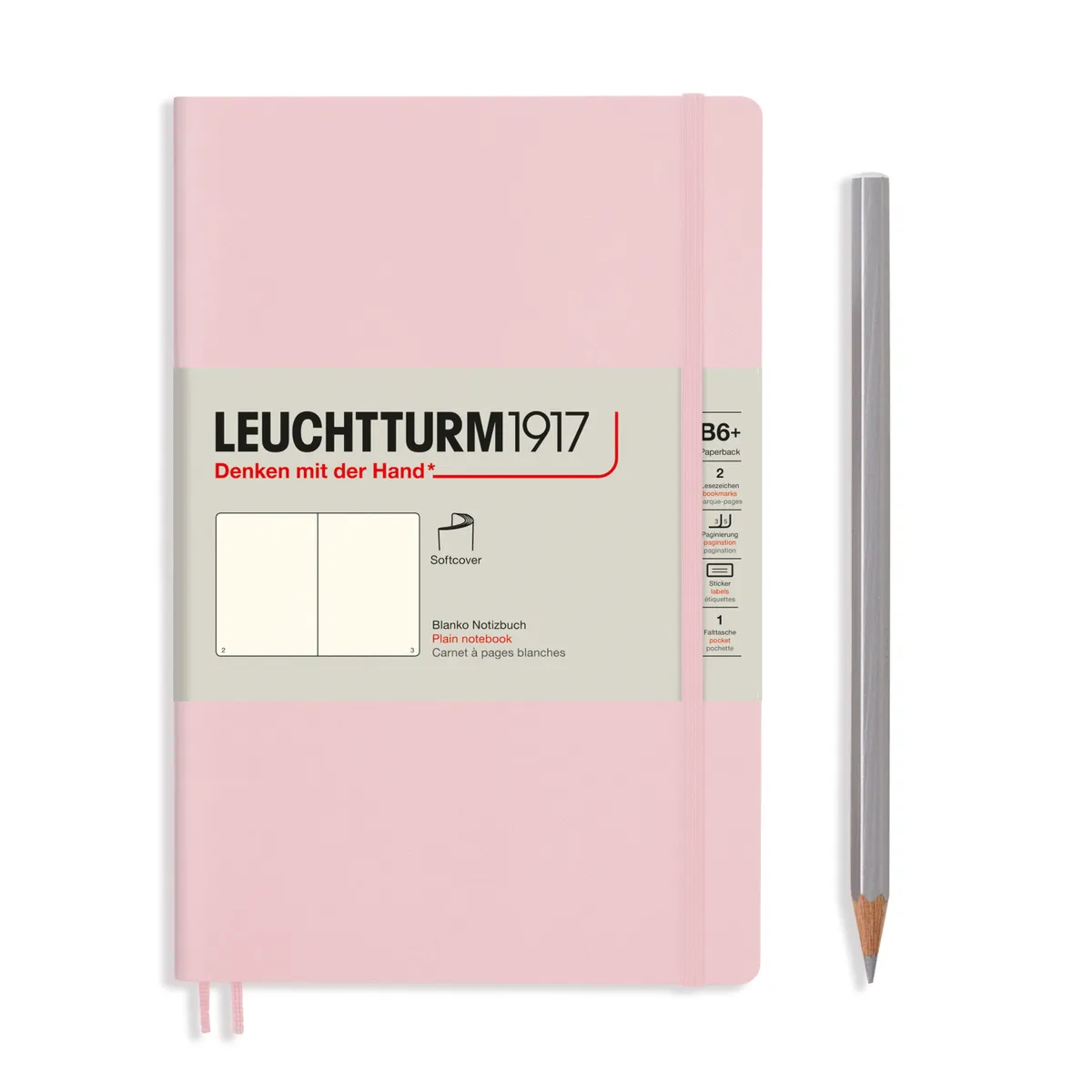 Блокнот Leuchtturm Paperback В6+ (нелинованный) 61 лист розовый мягкая обложка, Softcover Paperback
Блокнот Leuchtturm Paperback В6+ (нелинованный) 61 лист розовый мягкая обложка, Softcover Paperback