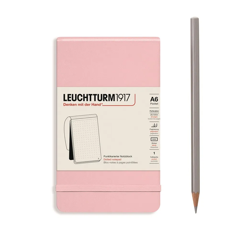 Блокнот Leuchtturm Reporter Notepad Pocket (в точку) 94 листа розовый твердая обложка, Notepad Pocket
Блокнот Leuchtturm Reporter Notepad Pocket (в точку) 94 листа розовый твердая обложка, Notepad Pocket
