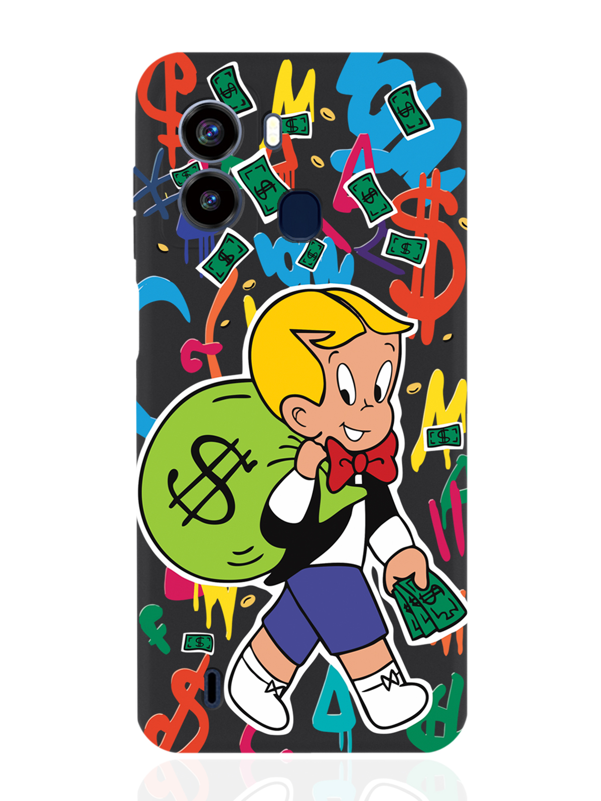 Чехол для Tecno Pop 6 Monopoly Richie Rich/Монополи Богатенький Риччи черный, Разноцветный
Чехол для Tecno Pop 6 Monopoly Richie Rich/Монополи Богатенький Риччи черный, Разноцветный