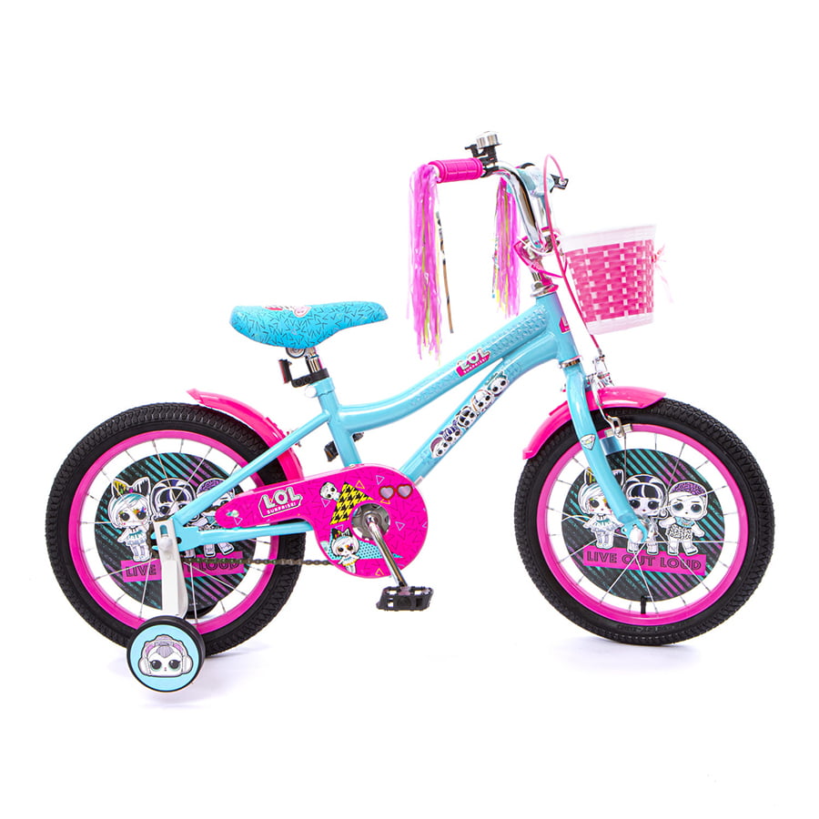 фото Велосипед двухколесный navigator с колесами 16 lol голубой/розовый внм16165 44430