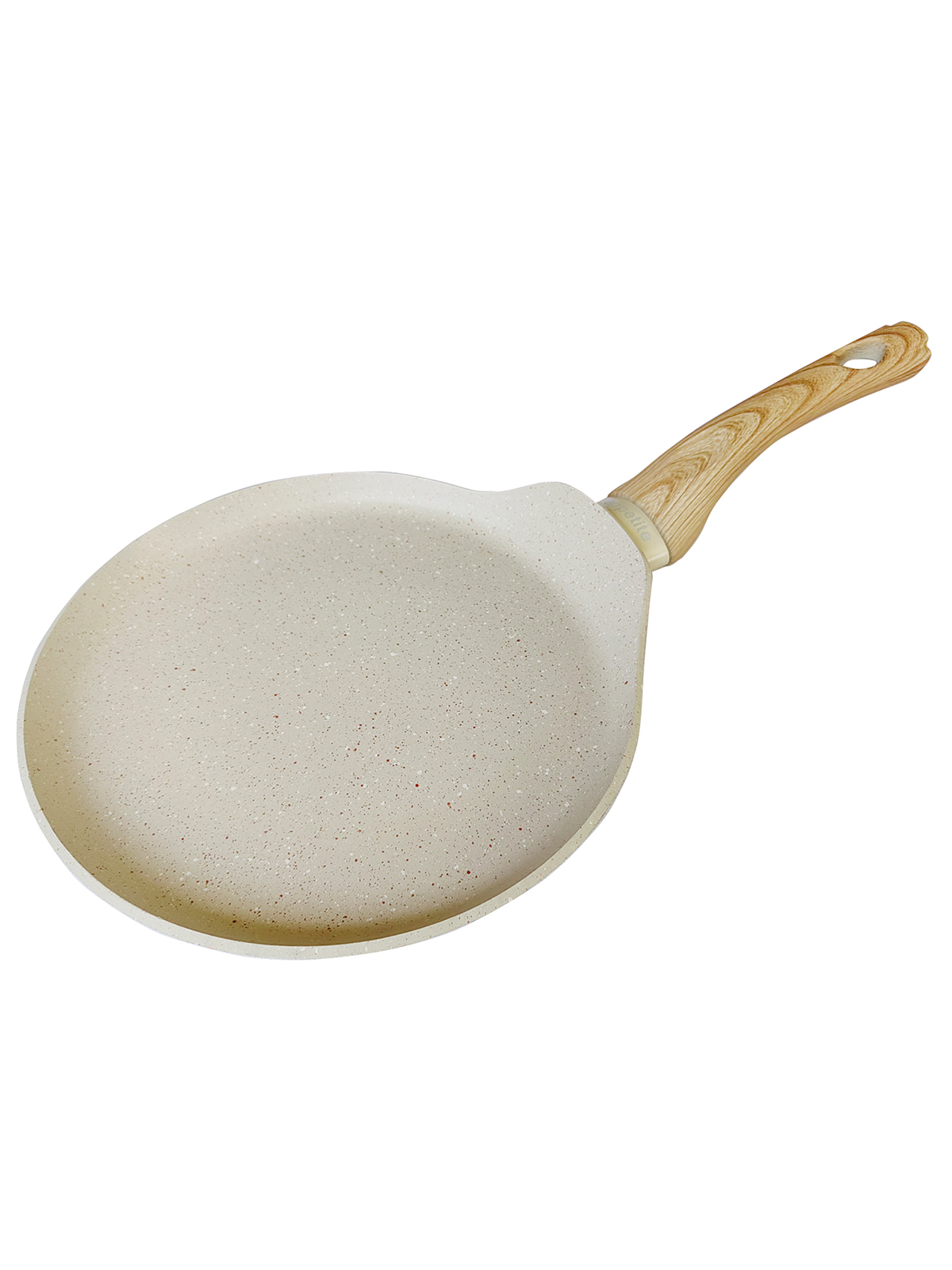 Сковорода блинная Appetite Cream Stone антипригарная, 22 см, Бежевый 
Сковорода блинная Appetite Cream Stone антипригарная, 22 см, Бежевый