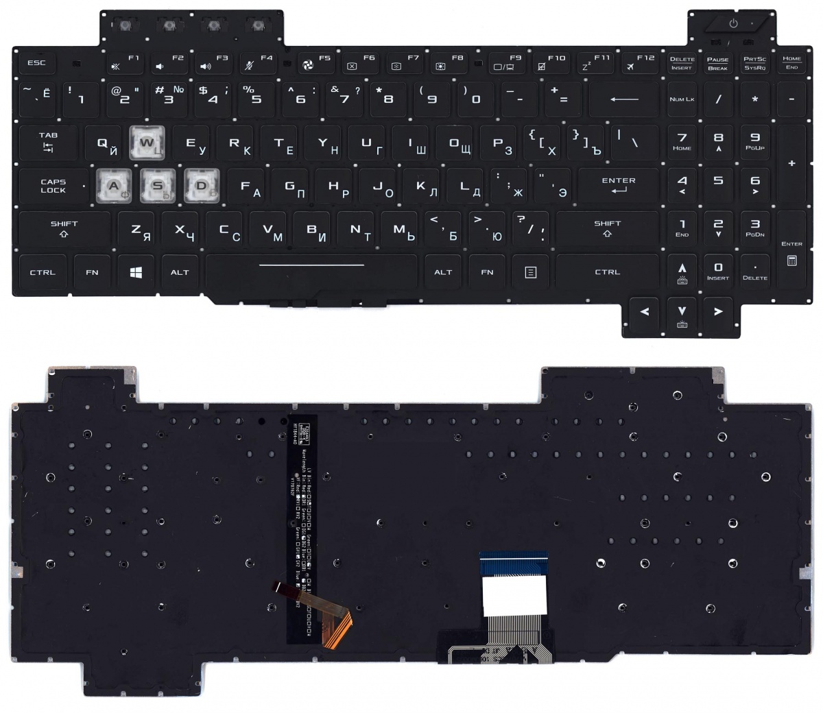 Клавиатура для Asus ROG GL704 GL704GM GL704GV GL704GW Strix SCAR II черная c подсветкой, для ROG GL704, GL704GM, GL704GV, GL704GW Strix SCAR II
Клавиатура для Asus ROG GL704 GL704GM GL704GV GL704GW Strix SCAR II черная c подсветкой, для ROG GL704, GL704GM, GL704GV, GL704GW Strix SCAR II