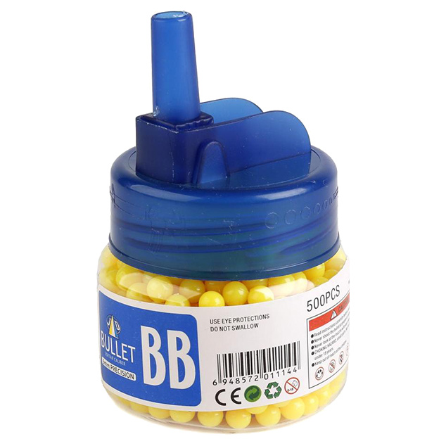Пульки для игрушечного пневматического оружия 500 шт Shantou Gepai 1B00339 72, Белый
Пульки для игрушечного пневматического оружия 500 шт Shantou Gepai 1B00339 72, Белый