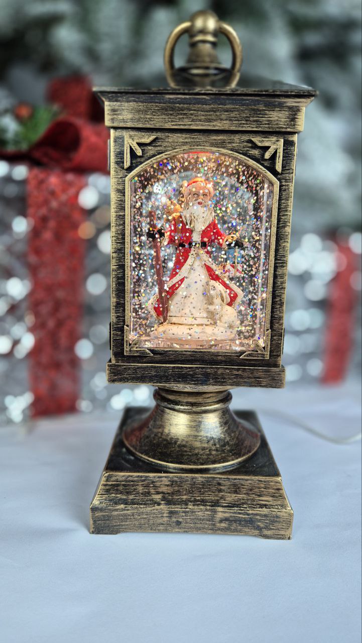Новогодний музыкальный светящийся светильник Merry Christmas Дед Морозс посохом 9х27 см
Новогодний музыкальный светящийся светильник Merry Christmas Дед Морозс посохом 9х27 см
