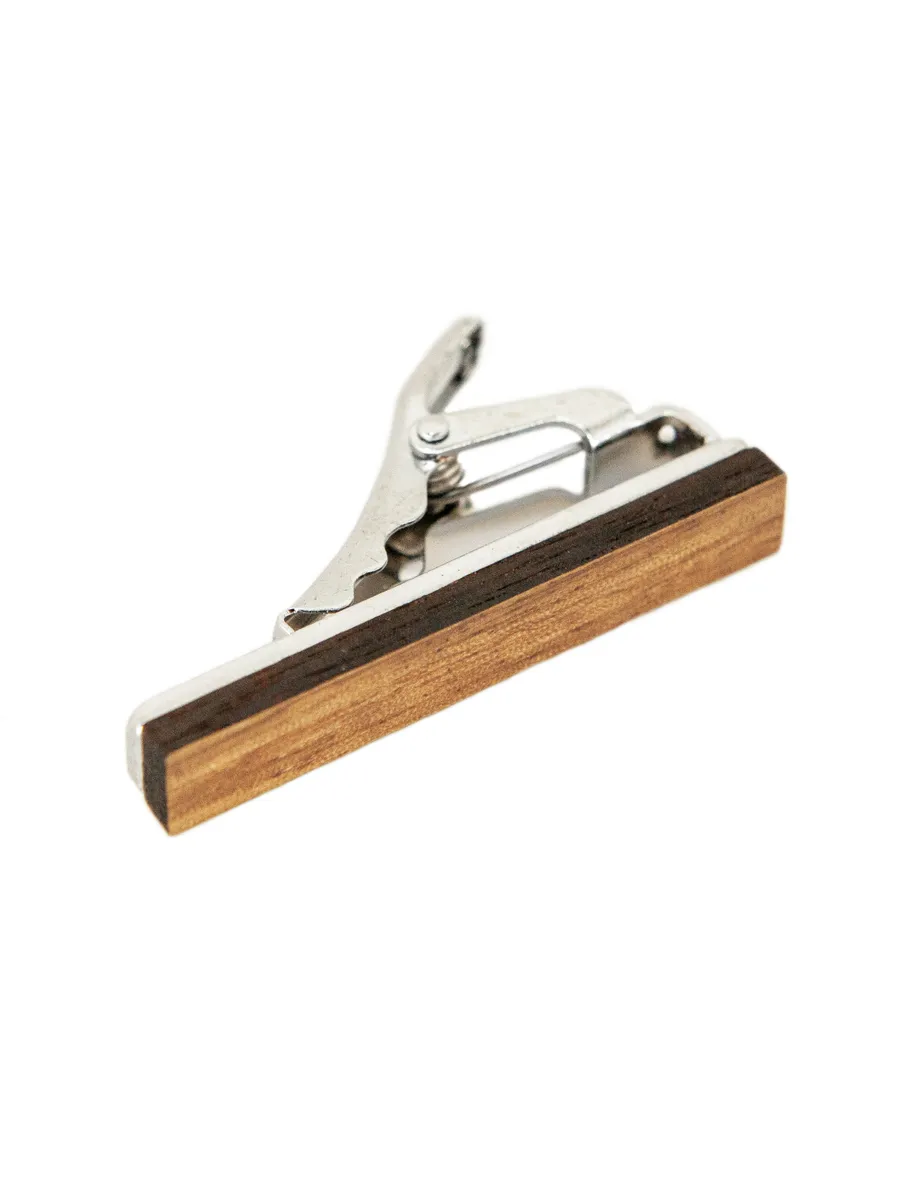 фото Зажим для галстука мужской 2beman tc079 светло-коричневый