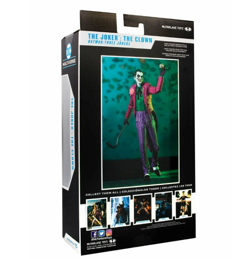 Фигурка DC Multiverse Batman: Three Jokers – The Joker The Clown (18 см), DC Multiverse Batman: Three Jokers – The Joker The Clown
Фигурка DC Multiverse Batman: Three Jokers – The Joker The Clown (18 см), DC Multiverse Batman: Three Jokers – The Joker The Clown