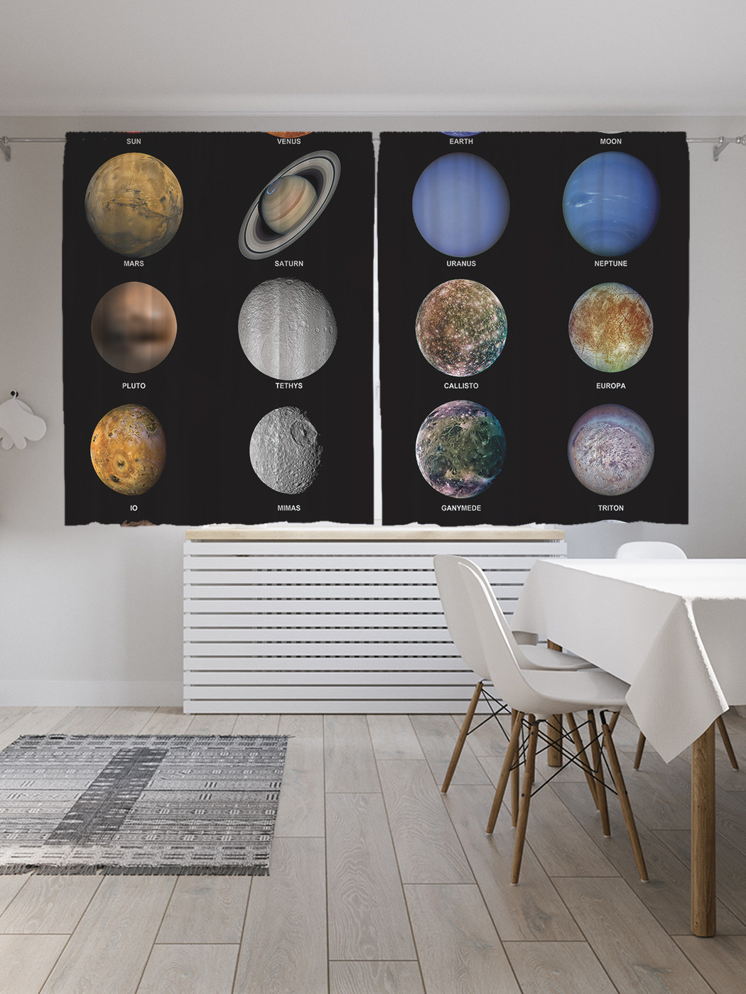 Шторы JoyArty с фотопечатью "Мечты о далёких планетах" из сатена, 290х180 см, Мечты о далёких планетах
Шторы JoyArty с фотопечатью "Мечты о далёких планетах" из сатена, 290х180 см, Мечты о далёких планетах