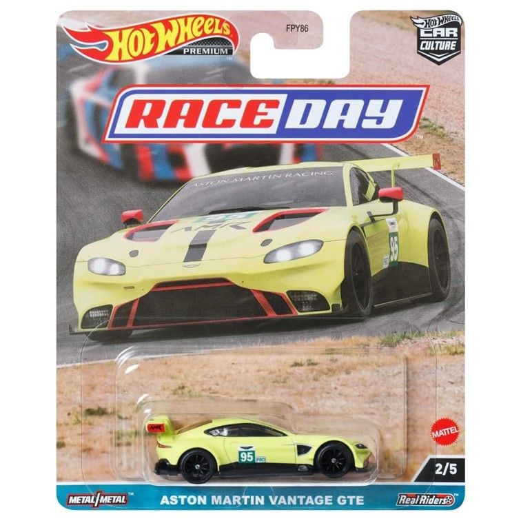 Машинка металлическая Hot Wheels HKC60 Premium коллекционная Aston Martin vantage GTE, Зеленый, HW-metall-all
Машинка металлическая Hot Wheels HKC60 Premium коллекционная Aston Martin vantage GTE, Зеленый, HW-metall-all