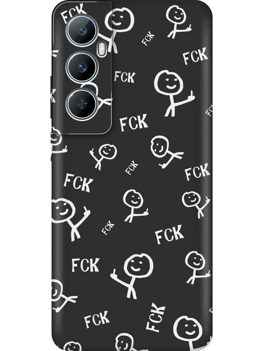 Силиконовый чехол на Realme C65 с принтом "Fck Pattern" матовый черный, Черный;белый, 783983861
Силиконовый чехол на Realme C65 с принтом "Fck Pattern" матовый черный, Черный;белый, 783983861