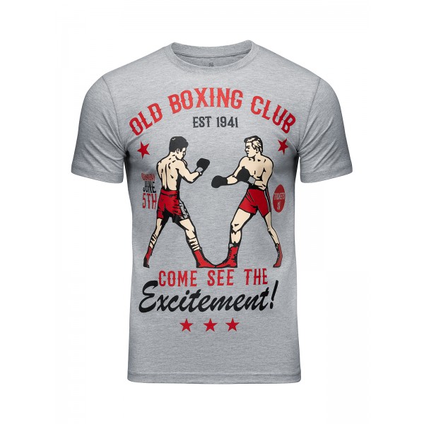 фото Футболка мужская old boxing club gray athletic pro. серая xl