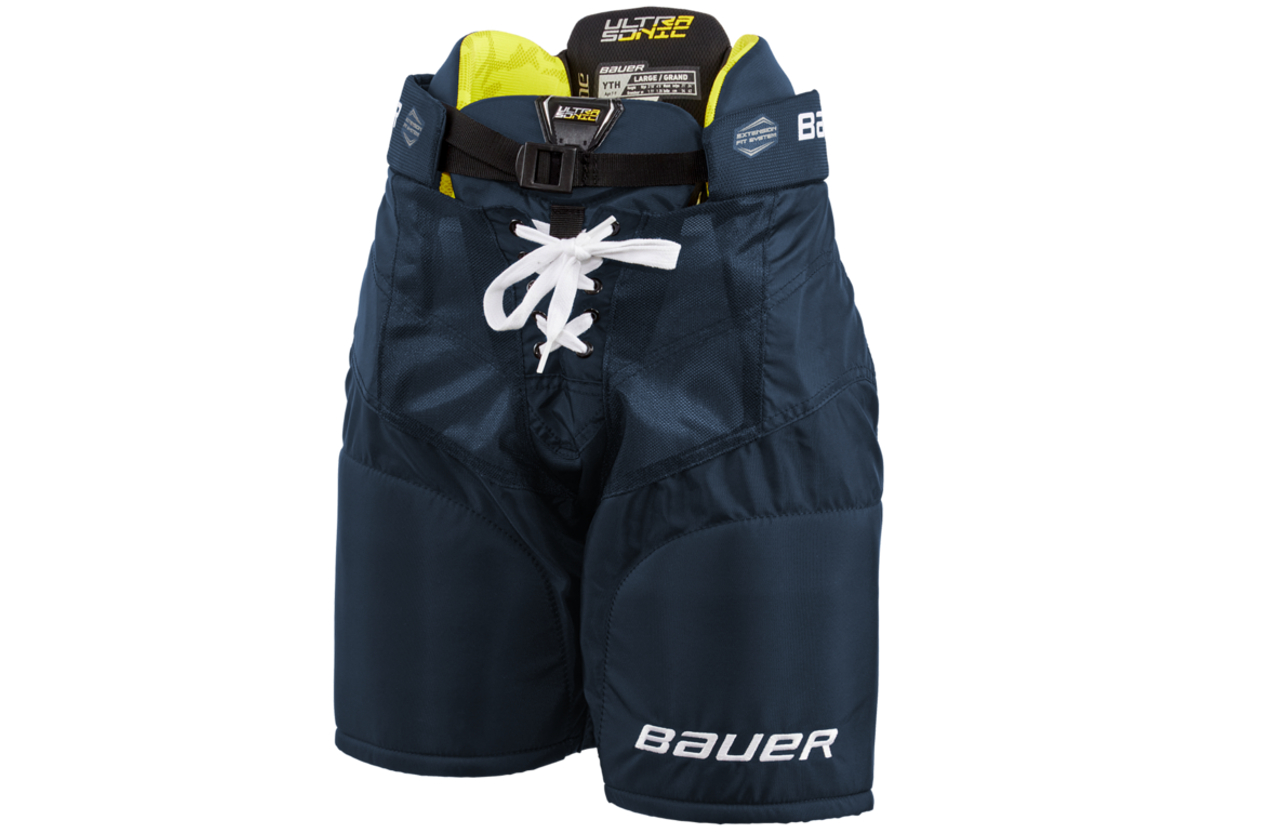фото Хоккейные шорты bauer supreme ultrasonic s21 yth детские(l / темно-синий/l)