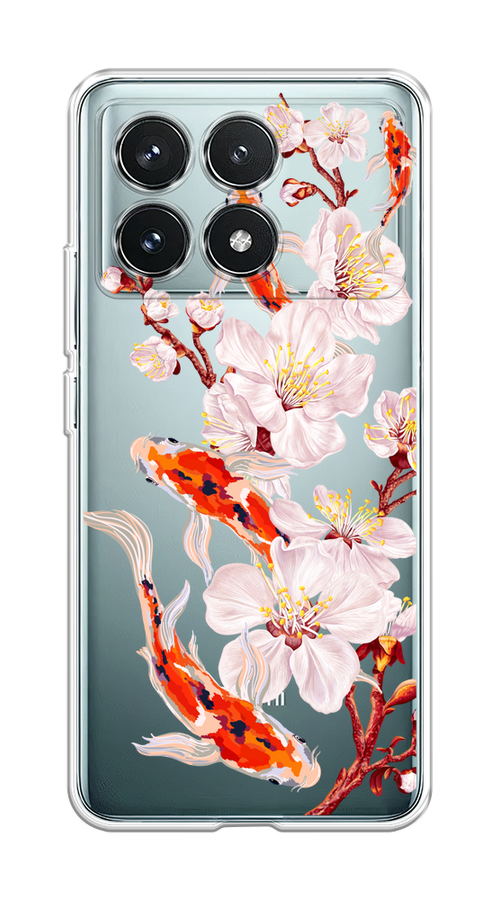 Чехол на Xiaomi Redmi K70 Pro 5G/K70 5G "Карпы и сакура", Оранжевый;розовый;бежевый;прозрачный, 320750-1
Чехол на Xiaomi Redmi K70 Pro 5G/K70 5G "Карпы и сакура", Оранжевый;розовый;бежевый;прозрачный, 320750-1