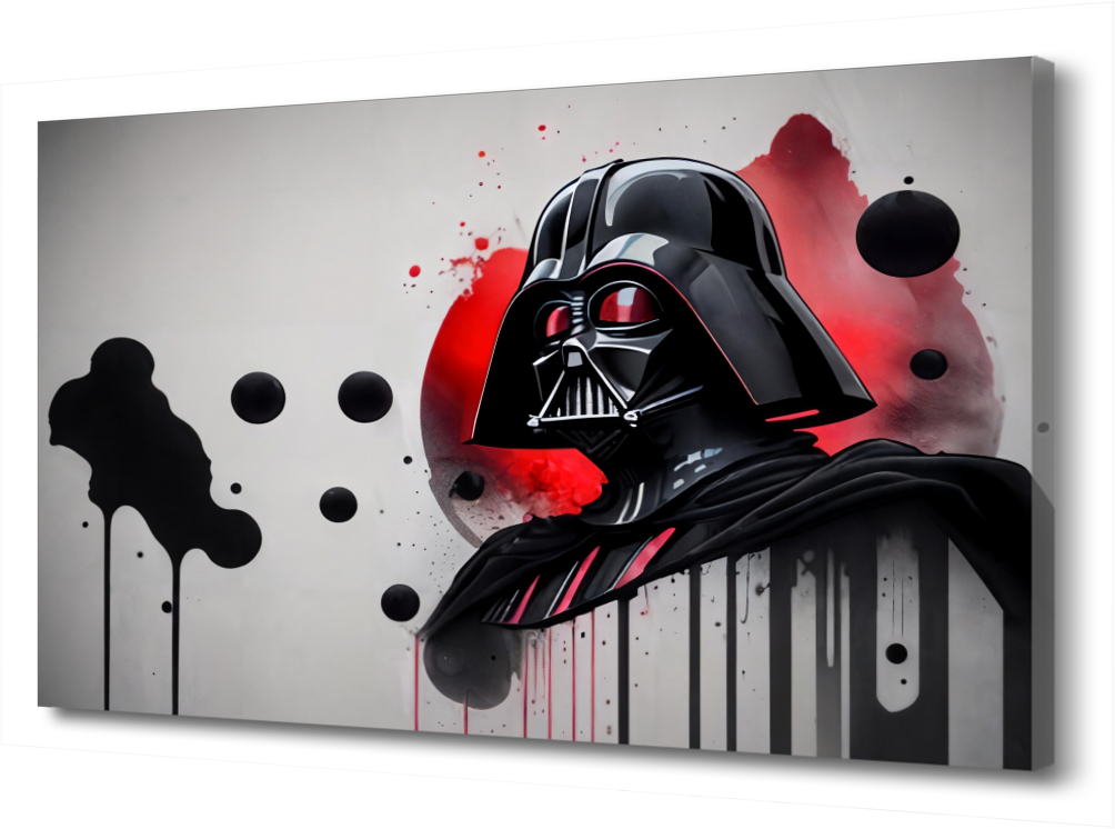 Картина на холсте Дарт Вейдер, в стиле инк арт PRC-1682 (75x50см). Натуральный холст
Картина на холсте Дарт Вейдер, в стиле инк арт PRC-1682 (75x50см). Натуральный холст
