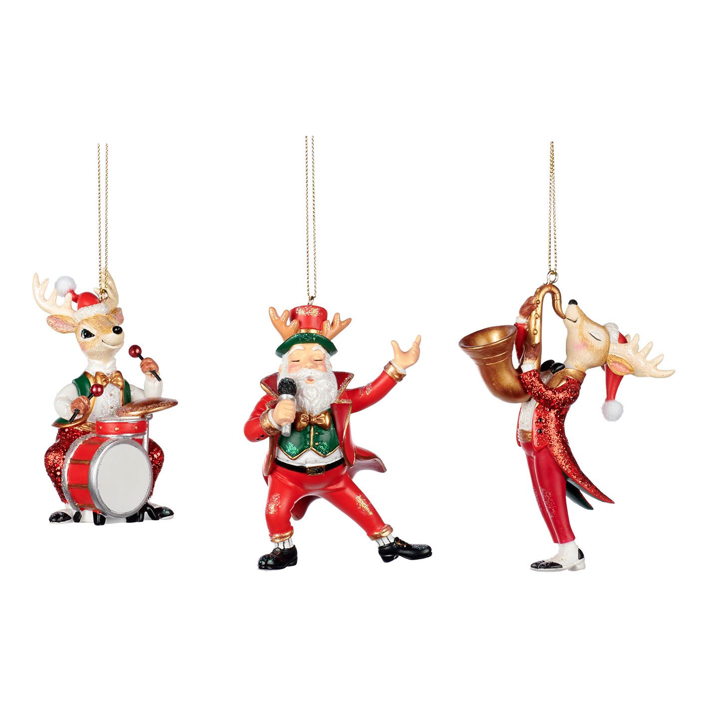 Елочная игрушка Goodwill Santa band 11 см в ассортименте (форма по наличию), Красный;зеленый
Елочная игрушка Goodwill Santa band 11 см в ассортименте (форма по наличию), Красный;зеленый