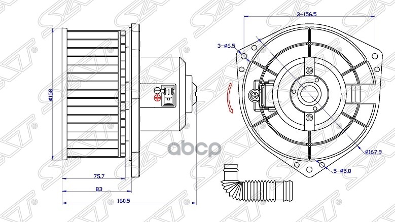 Мотор Отопителя Салона Nissan March K11 97-02/Cube Z10 98-02 (Rhd) Sat арт. ST-27220-72B00
Мотор Отопителя Салона Nissan March K11 97-02/Cube Z10 98-02 (Rhd) Sat арт. ST-27220-72B00