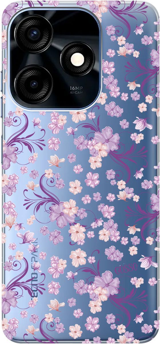 Чехол на Tecno Spark 10C с 3D принтом "Lilac Flowers" прозрачный, Прозрачный;фиолетовый, 159586
Чехол на Tecno Spark 10C с 3D принтом "Lilac Flowers" прозрачный, Прозрачный;фиолетовый, 159586