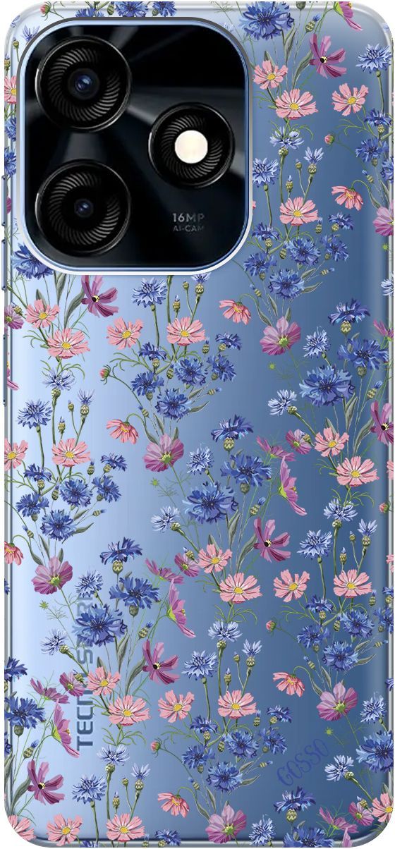 Чехол на Tecno Spark 10C с 3D принтом "Lovely Cornflowers" прозрачный, Прозрачный;голубой, 159586
Чехол на Tecno Spark 10C с 3D принтом "Lovely Cornflowers" прозрачный, Прозрачный;голубой, 159586