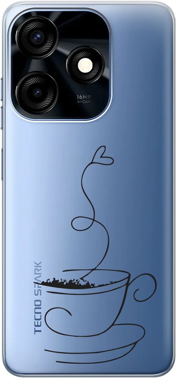 Чехол на Tecno Spark 10C с 3D принтом "Coffee Love" прозрачный, Прозрачный;черный, 159587
Чехол на Tecno Spark 10C с 3D принтом "Coffee Love" прозрачный, Прозрачный;черный, 159587
