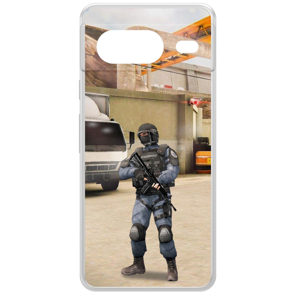 Чехол-накладка Krutoff Clear Case Cтандофф 2 (Standoff 2) - GIGN для GOOGLE Pixel 8, Прозрачный
Чехол-накладка Krutoff Clear Case Cтандофф 2 (Standoff 2) - GIGN для GOOGLE Pixel 8, Прозрачный