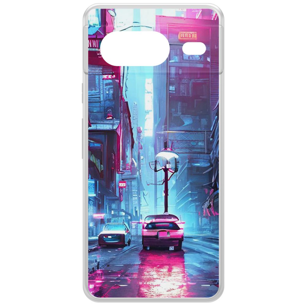 Чехол-накладка Krutoff Clear Case Киберпанк Улица для GOOGLE Pixel 8, Прозрачный
Чехол-накладка Krutoff Clear Case Киберпанк Улица для GOOGLE Pixel 8, Прозрачный