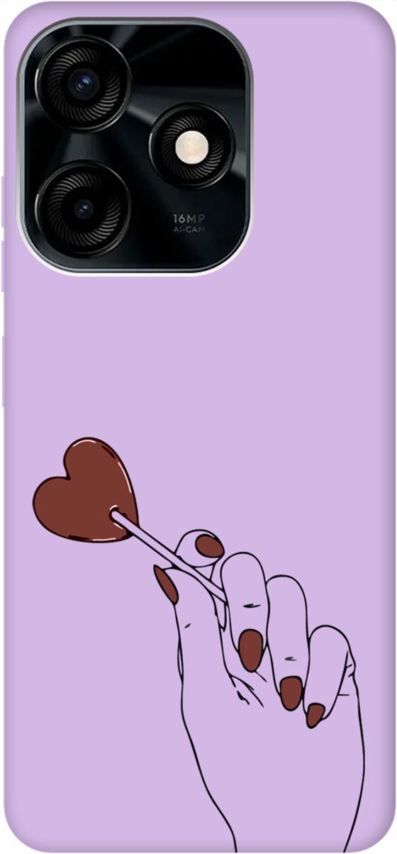 Чехол на Tecno Spark 10C "Heartbreaker" сиреневый, Фиолетовый;красный, 159598 
Чехол на Tecno Spark 10C "Heartbreaker" сиреневый, Фиолетовый;красный, 159598