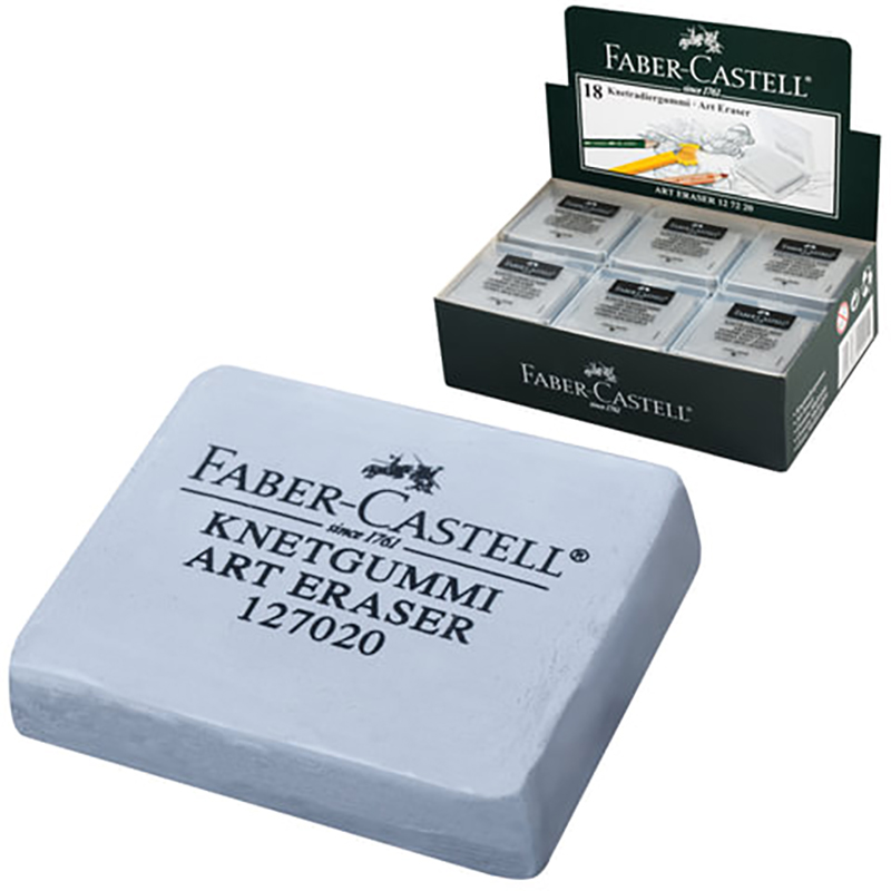 Ластик-клячка FABER-CASTELL, 40х35х10 мм, серый, прямоугольный, натуральный каучук, 127220, eraser-s-190
Ластик-клячка FABER-CASTELL, 40х35х10 мм, серый, прямоугольный, натуральный каучук, 127220, eraser-s-190