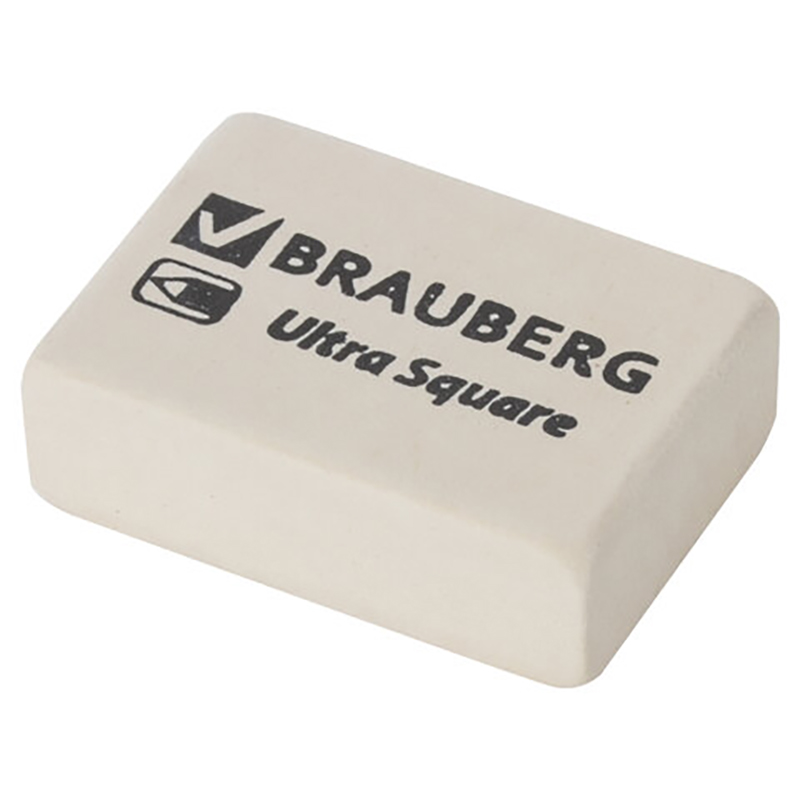 Ластик BRAUBERG Ultra Square, 26х18х8 мм, белый, натуральный каучук, 228707, eraser-s-20
Ластик BRAUBERG Ultra Square, 26х18х8 мм, белый, натуральный каучук, 228707, eraser-s-20